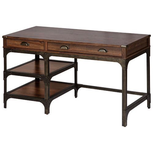 Dark Timber Morrison Writing Desk | Temple & Webster