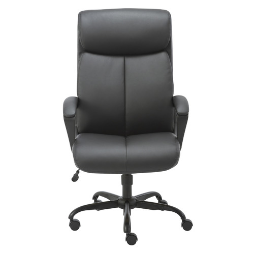 Puresoft High-Back Faux Leather Office Chair