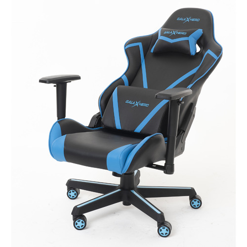 Corner Office Evolve Faux Leather Gaming Chair Temple & ster