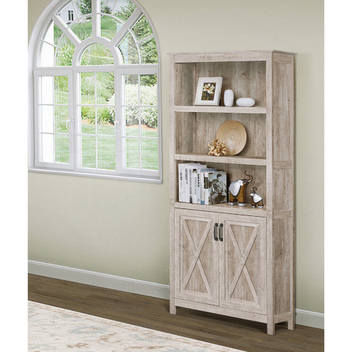 Washed Grey Montreal Bookcase
