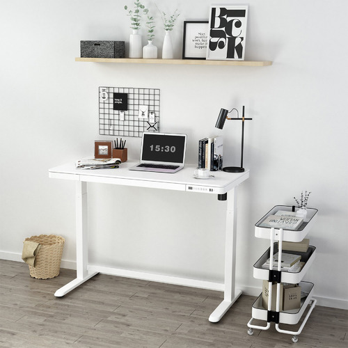 Home Office Single Electric Motor Sit & Stand Desk