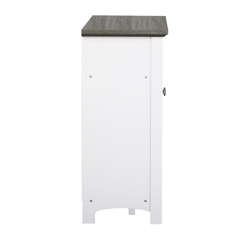 Grey & White Armitage Storage Cabinet