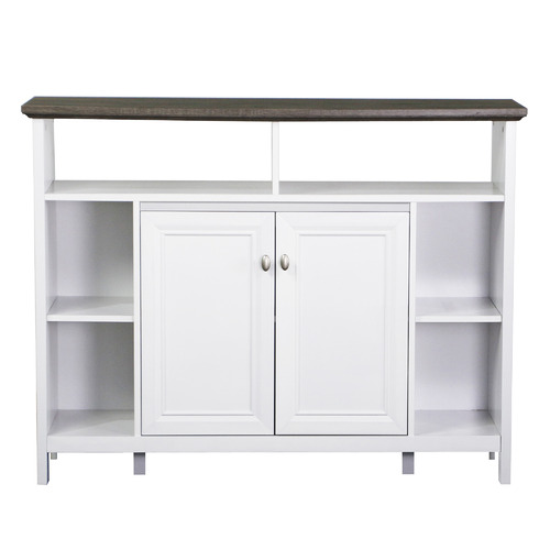 Grey & White Armitage Storage Cabinet