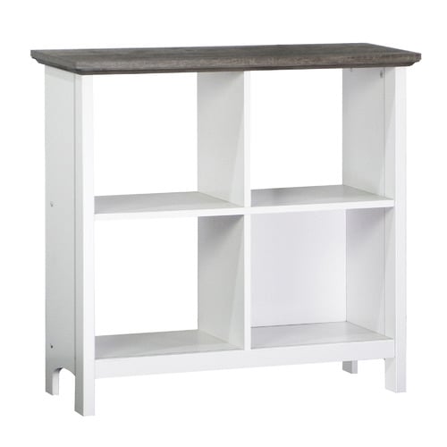 Grey & White Armitage 4 Cube Bookcase