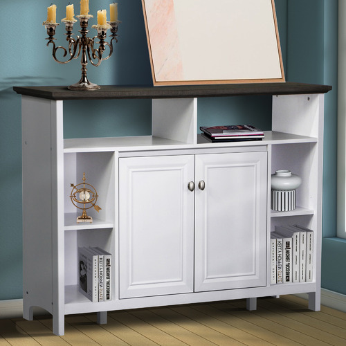 Grey & White Armitage Storage Cabinet
