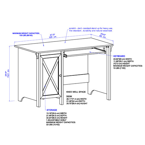 Tyann Writing Desk
