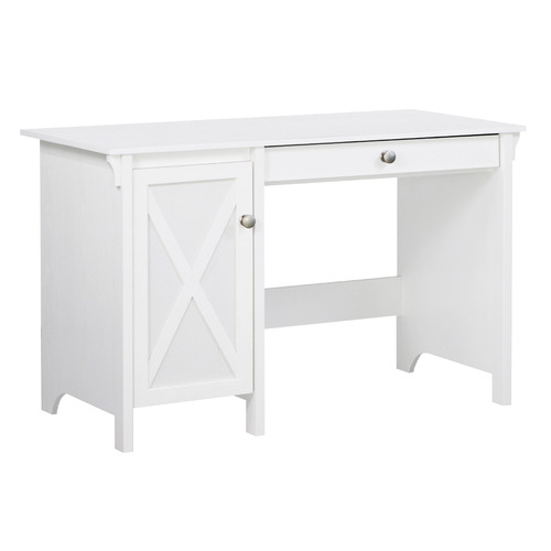 White Finley Wooden Writing Desk