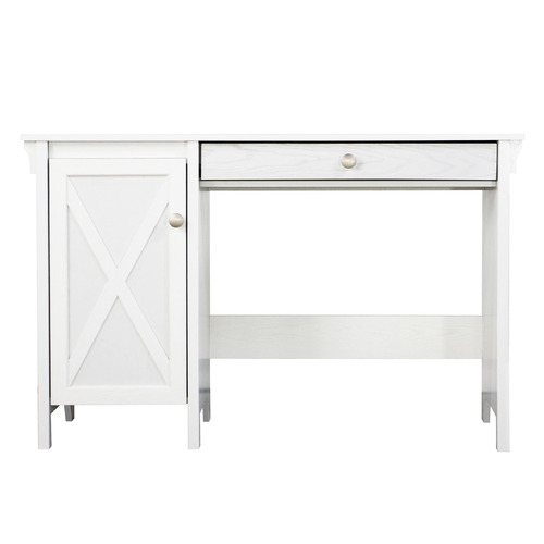 White Finley Wooden Writing Desk