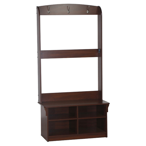Kinman 4 Shelf Hall Tree
