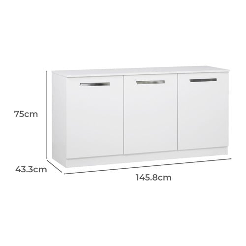 Pomo 3 Door Sideboard Buffet
