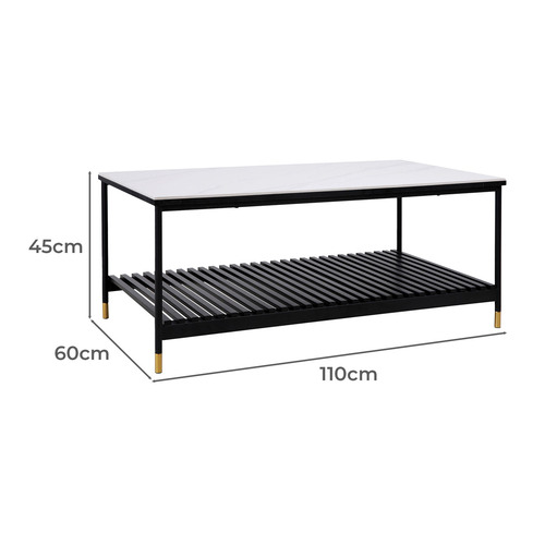 Black Marsha Coffee Table