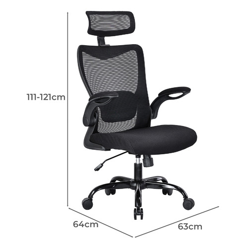 Black Easton Ergonomic Office Chair