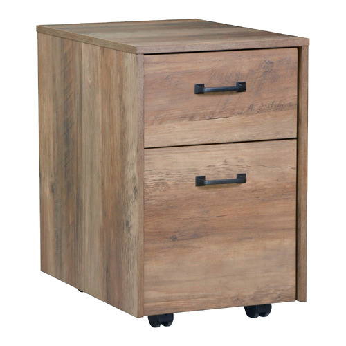 Nell L-Shaped Desk with Mobile Pedestal