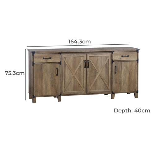Alexei 4 Door Sideboard