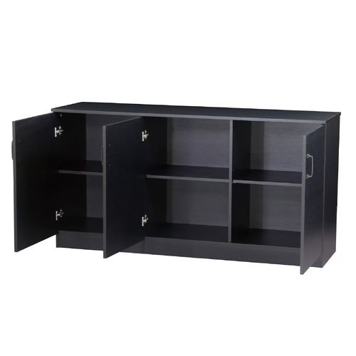 Black Helena 3 Door Sideboard Buffet