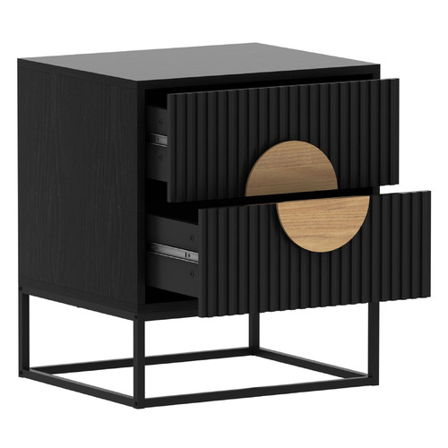 Anallise 2 Drawer Bedside Table
