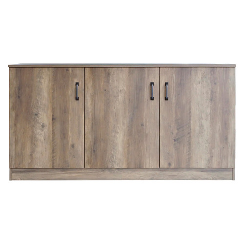 Rustic Eroni 3 Doors Credenza Sideboard Buffet