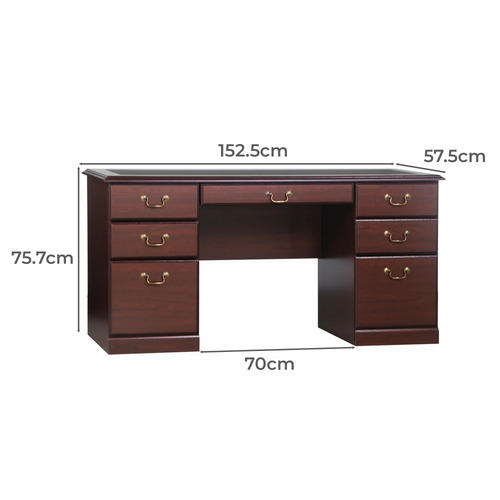 Cherry Dansea Executive Desk