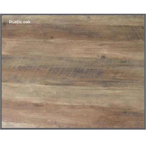 Rustic Oak Dansea Executive Desk