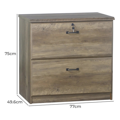 Odin 2 Drawer Filing Cabinet