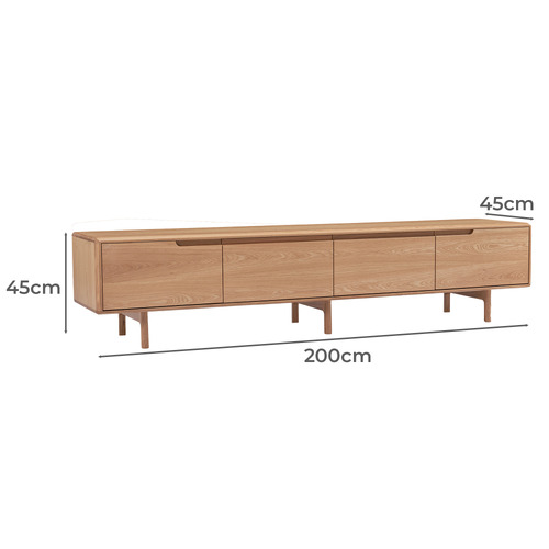 Dale 4 Door TV Unit