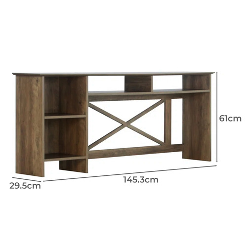 Casey 4 Shelf Desk Hutch