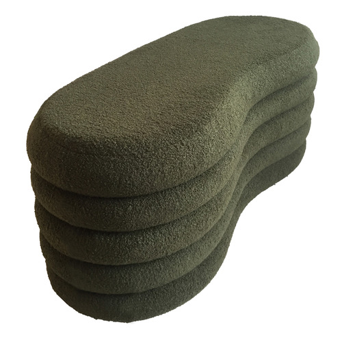 Andres Boucle Storage Ottoman Bench