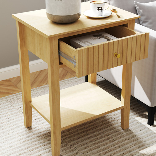 Lana 1 Drawer Side Table