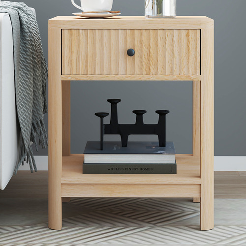Mikolaj 1 Drawer Bedside Table