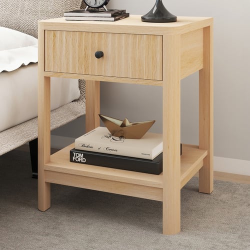 Mikolaj 1 Drawer Bedside Table