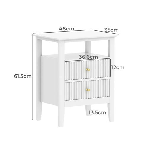 Chelsea 2 Drawer Side Table