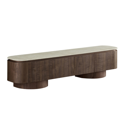 Daniels Travertine Lowline TV Unit