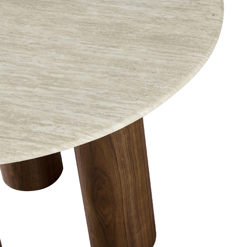4 Seater Roan Travertine Dining Table