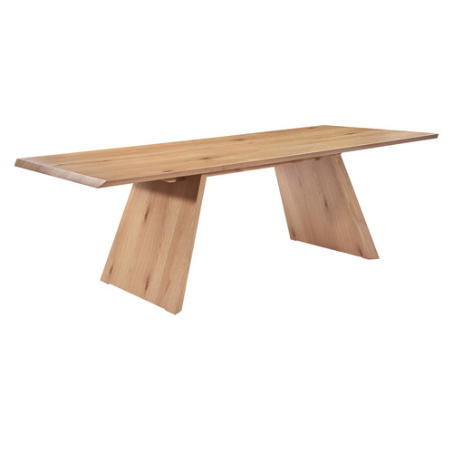 Alder Oak Wood Dining Table