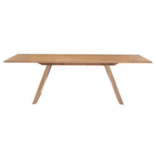 Alder Oak Wood Dining Table