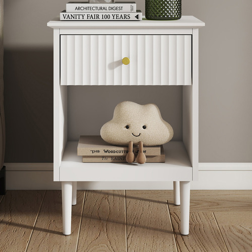 Duke 1 Drawer Bedside Table