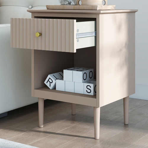 Duke 1 Drawer Bedside Table