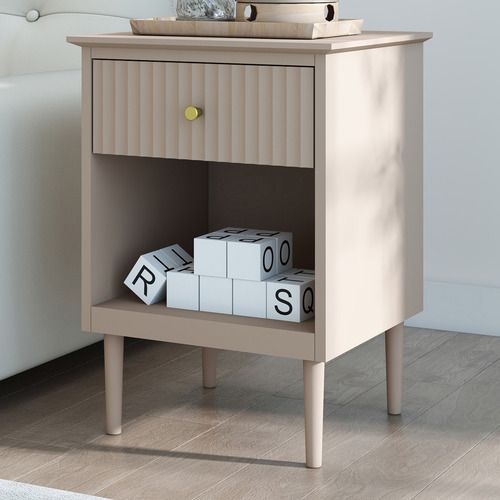 Duke 1 Drawer Bedside Table