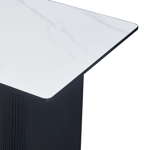 Colton 3 Drawer Ceramic Computer Desk