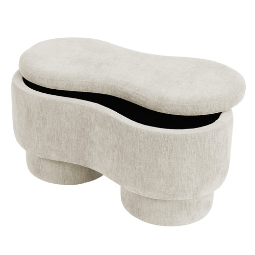 Hayward Upholstered Storage Ottoman Bench