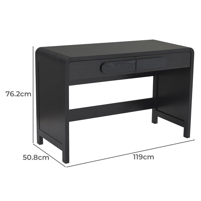 Carlisle 2 Draw Writing Desk