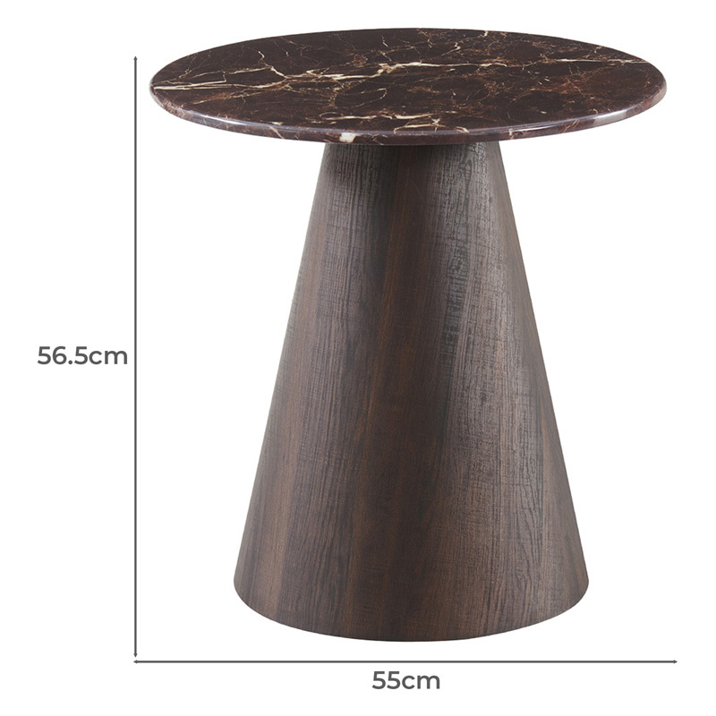 Olivia Marble Side Table