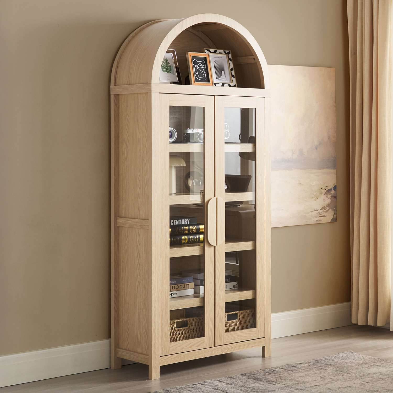 Renee 2 Door Display Cabinet
