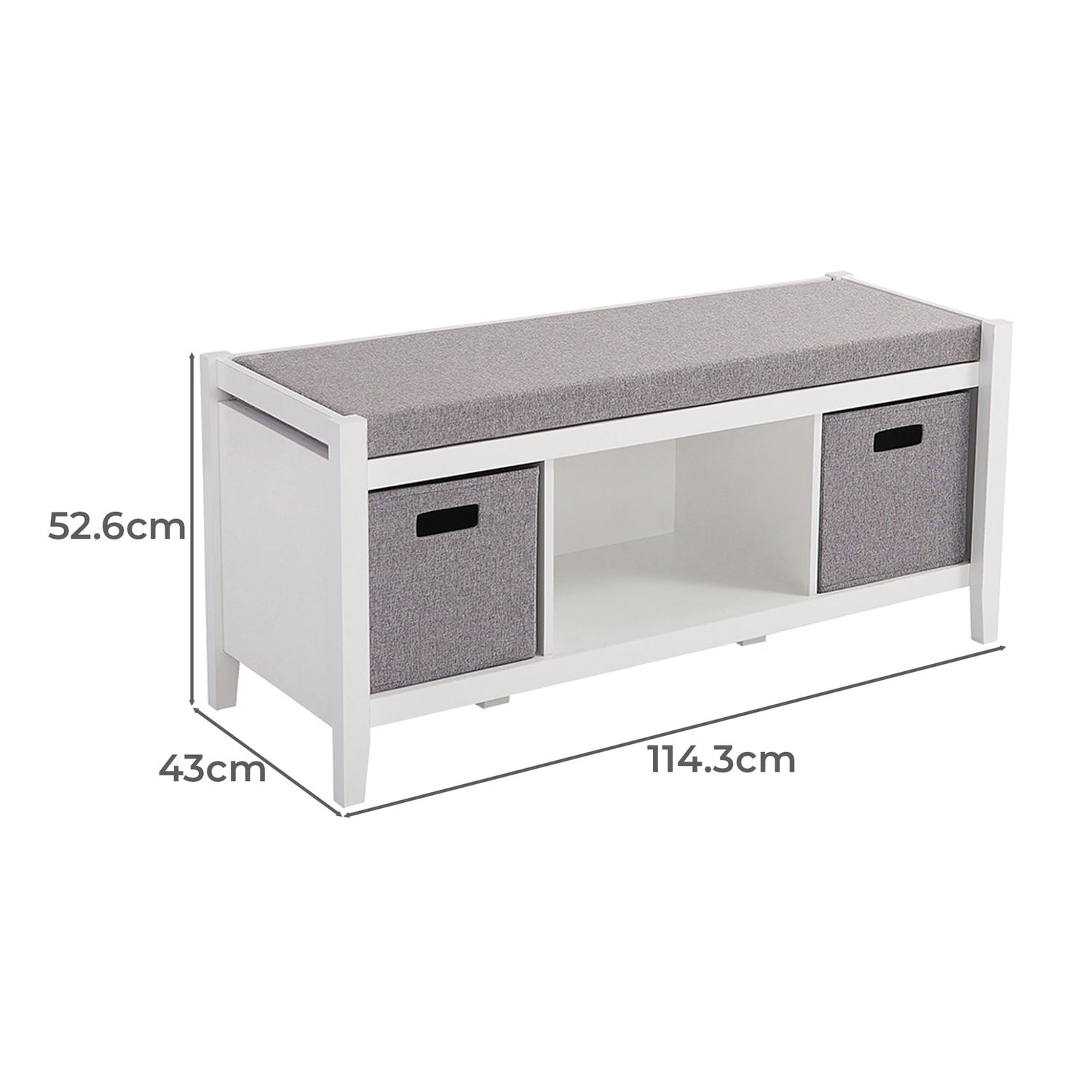 Ainsley Shoe Storage Bench