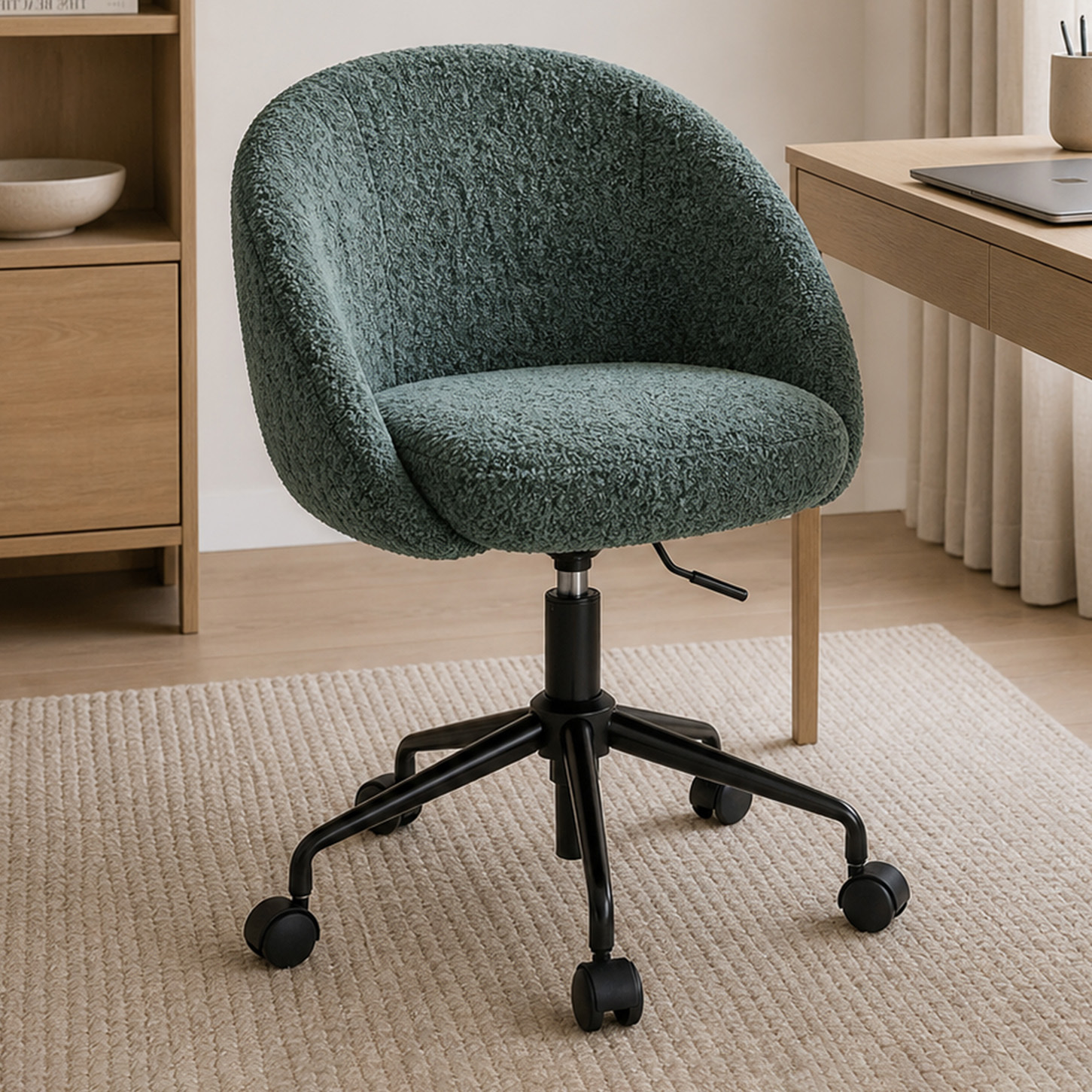 Reginald Boucle Office Chair