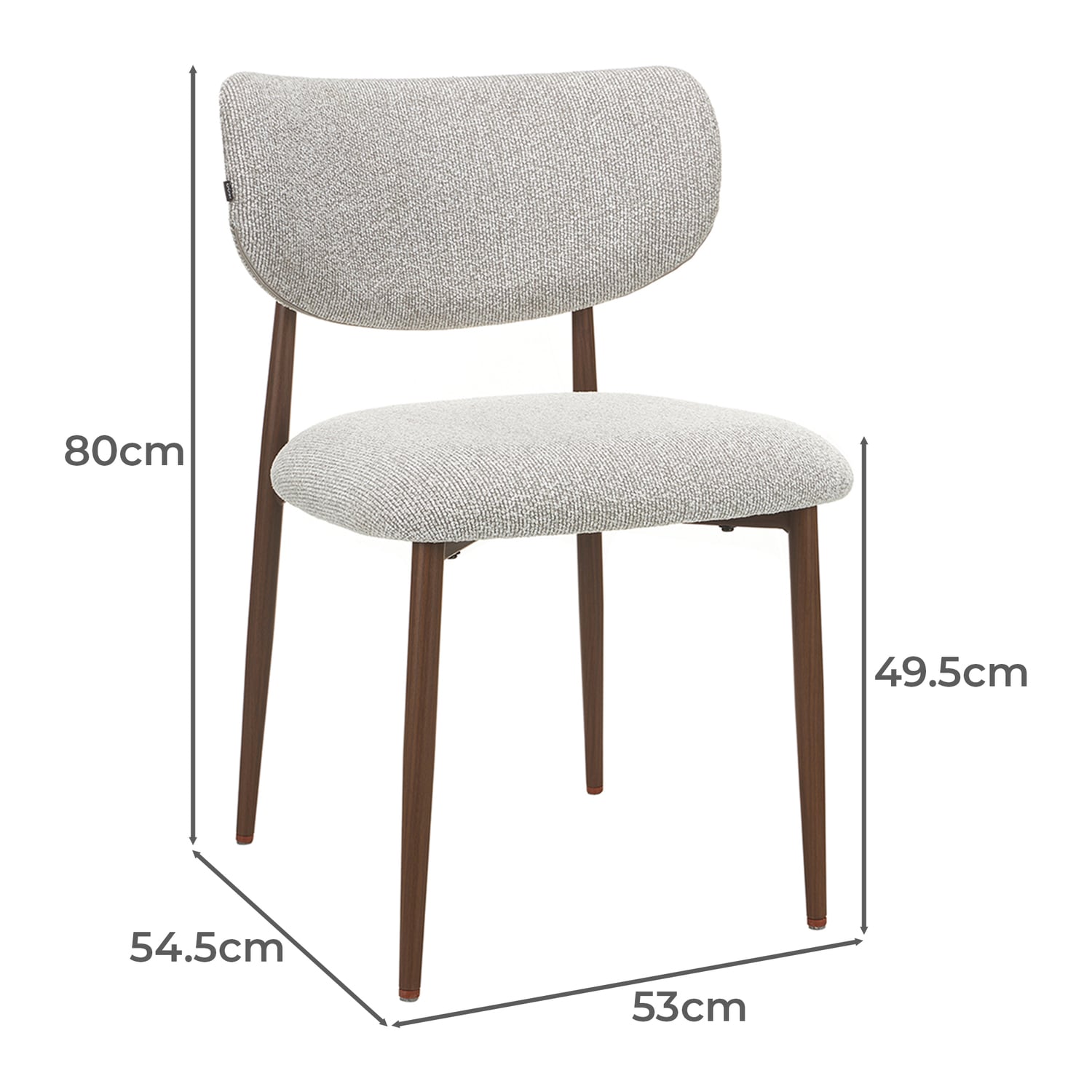 Seymour Boucle Dining Chairs