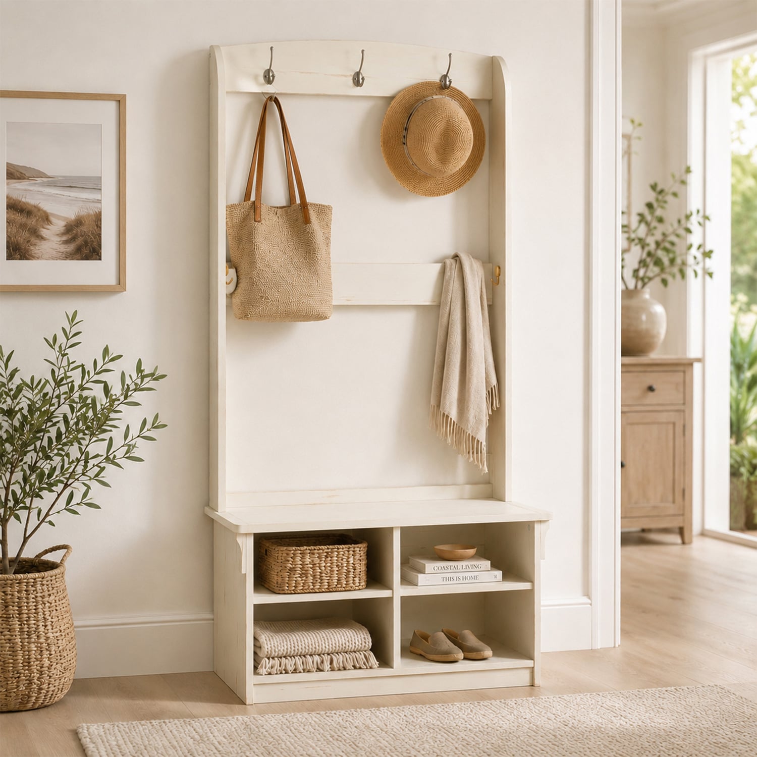 Kinman-4-Shelf-Hall-Tree