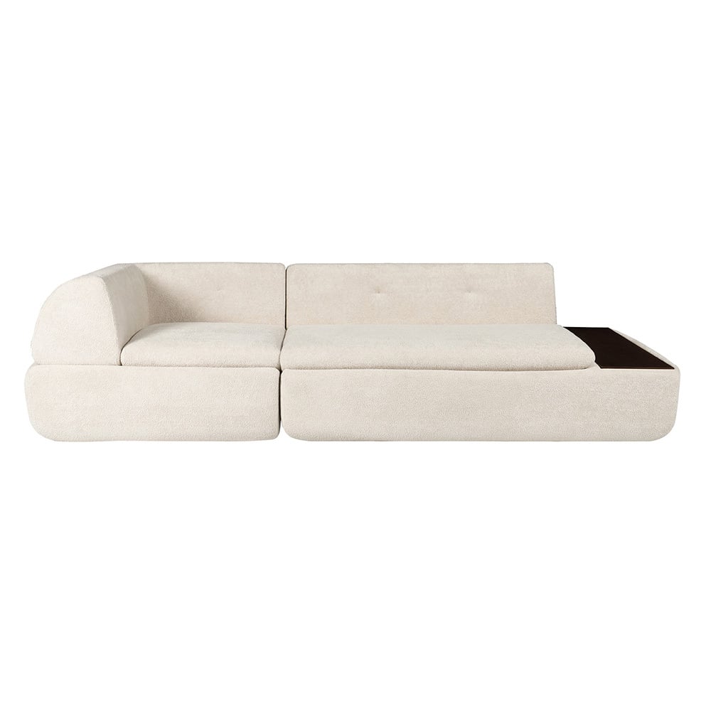 Layra 3 Seater Upholstered Sofa with Chaise