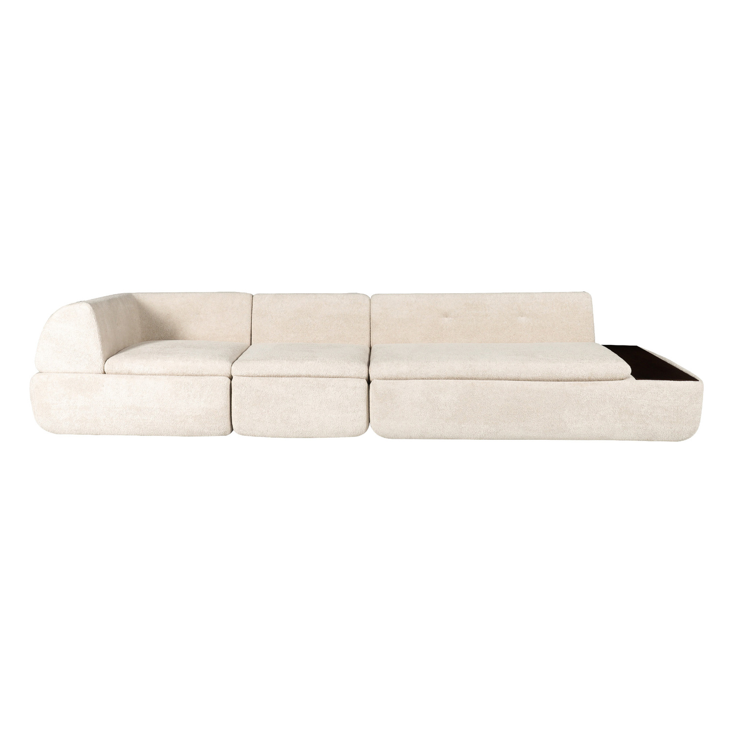 Layra 4 Seater Upholstered Sofa with Chaise