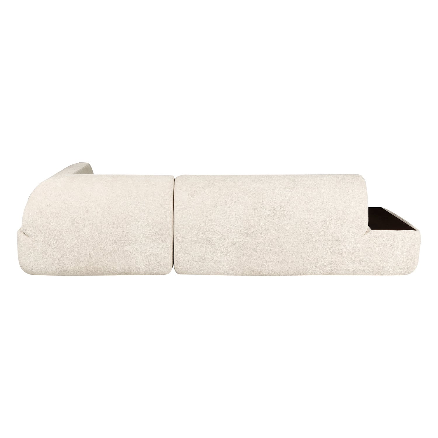 Layra 3 Seater Upholstered Sofa with Chaise